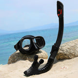 Maxbell Maxbell Nearsighted Snorkel Set Diving Mask Swim Goggles for Scuba Diving Underwater Nearsighted 5.0D