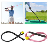 Maxbell Maxbell Golf Swing Trainer Portable Golf Swing Practice Rope for Party Adult Outdoor Black