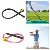 Maxbell Maxbell Golf Swing Trainer Portable Golf Swing Practice Rope for Party Adult Outdoor Black