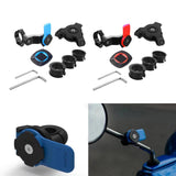 Maxbell Maxbell Bike Phone Holder Stand Bicycle Cellphone Mount for Mountain Bikes Motorbike blue