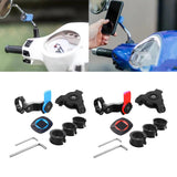 Maxbell Maxbell Bike Phone Holder Stand Bicycle Cellphone Mount for Mountain Bikes Motorbike blue