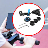 Maxbell Maxbell Bike Phone Holder Stand Bicycle Cellphone Mount for Mountain Bikes Motorbike blue