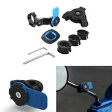 Maxbell Maxbell Bike Phone Holder Stand Bicycle Cellphone Mount for Mountain Bikes Motorbike blue
