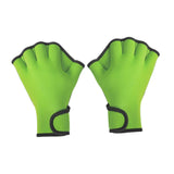 Maxbell Maxbell Webbed Swimming Gloves Aquatic Gloves for Water Aerobic Swim Training Diving L Green