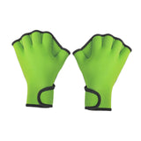 Maxbell Maxbell Webbed Swimming Gloves Aquatic Gloves for Water Aerobic Swim Training Diving L Green