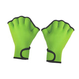 Maxbell Maxbell Webbed Swimming Gloves Aquatic Gloves for Water Aerobic Swim Training Diving L Green