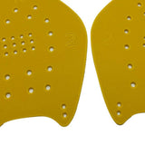 Maxbell Maxbell Swim Paddles Hand Water Sports PP Silicone Indoor Swim Training Hand Paddles Yellow L