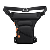Maxbell 2xMen Waist Belt Bag Costume Multifunctional Fishing Shoulder Bag Leg Bag Black