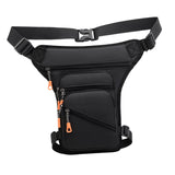 Maxbell 2xMen Waist Belt Bag Costume Multifunctional Fishing Shoulder Bag Leg Bag Black