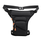 Maxbell 2xMen Waist Belt Bag Costume Multifunctional Fishing Shoulder Bag Leg Bag Black