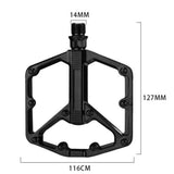 Maxbell Maxbell 2Pcs Bicycle Pedals Foot Pedals Bike Pedals for Adult Bikes BMX Folding Bike