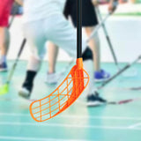 Maxbell Maxbell Floorball Sticks Blade Equipment Easy Installation Inline Hockey Stick Blade Orange Right Hand