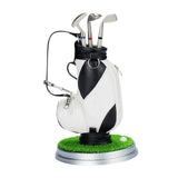 Maxbell Maxbell Golf Bag Pen Holder Desk Gadgets Birthday Gifts Pencil Holder Golf Club Pens black