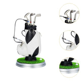 Maxbell Maxbell Golf Bag Pen Holder Desk Gadgets Birthday Gifts Pencil Holder Golf Club Pens black