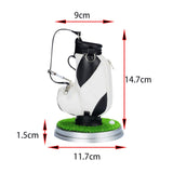 Maxbell Maxbell Golf Bag Pen Holder Desk Gadgets Birthday Gifts Pencil Holder Golf Club Pens black