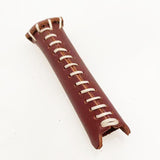 Maxbell Maxbell Snooker Cue Tip Cover Sturdy Practical PU Leather Billiard Cue Tip Protector Brown