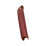 Maxbell Maxbell Snooker Cue Tip Cover Sturdy Practical PU Leather Billiard Cue Tip Protector Brown