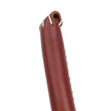 Maxbell Maxbell Snooker Cue Tip Cover Sturdy Practical PU Leather Billiard Cue Tip Protector Brown