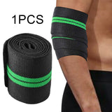 Maxbell Maxbell Elbow Wrap Weightlifting Elbow Support for Pull up Bar Training Sports Green