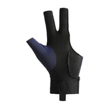 Maxbell Billiard Glove for Adults Quick Drying Game Gloves Show Gloves for Left Hand blue