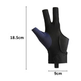 Maxbell Billiard Glove for Adults Quick Drying Game Gloves Show Gloves for Left Hand blue