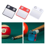 Maxbell Maxbell Pool Stick Tip Scuffer Burnisher Multifunctional Grinder Pool Cue Tip Shaper Black