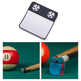 Maxbell Maxbell Pool Stick Tip Scuffer Burnisher Multifunctional Grinder Pool Cue Tip Shaper Black