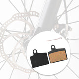 Maxbell Maxbell 2Pcs Bike Disc Brake Pads Bicycle Brake Pads for Sports Riding Mountain Bike 2.7cmx2.65cmx0.4cm