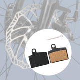 Maxbell Maxbell 2Pcs Bike Disc Brake Pads Bicycle Brake Pads for Sports Riding Mountain Bike 2.7cmx2.65cmx0.4cm