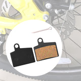 Maxbell Maxbell 2Pcs Bike Disc Brake Pads Bicycle Brake Pads for Sports Riding Mountain Bike 2.7cmx2.65cmx0.4cm