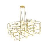 Maxbell Maxbell Water Bottle Carrier 12 Bottles Capacity for Outdoor Team Sports Bike 29.5cmx22cmx32cm Gold