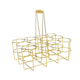 Maxbell Maxbell Water Bottle Carrier 12 Bottles Capacity for Outdoor Team Sports Bike 29.5cmx22cmx32cm Gold