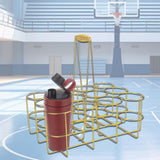 Maxbell Maxbell Water Bottle Carrier 12 Bottles Capacity for Outdoor Team Sports Bike 29.5cmx22cmx32cm Gold