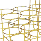 Maxbell Maxbell Water Bottle Carrier 12 Bottles Capacity for Outdoor Team Sports Bike 29.5cmx22cmx32cm Gold