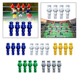 Maxbell Maxbell 4x Foosball Table Men for Table Football Player Table Games Table Soccer Men Blue