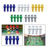 Maxbell Maxbell 4x Foosball Table Men for Table Football Player Table Games Table Soccer Men Blue