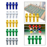 Maxbell Maxbell 4x Foosball Table Men for Table Football Player Table Games Table Soccer Men Blue