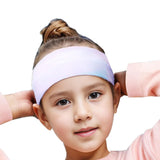 Maxbell Maxbell Kids Sports Headbands Elastic Running Headband for Tennis Exercise Teenagers black