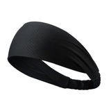 Maxbell Maxbell Kids Sports Headbands Elastic Running Headband for Tennis Exercise Teenagers black