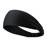 Maxbell Maxbell Kids Sports Headbands Elastic Running Headband for Tennis Exercise Teenagers black