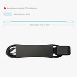 Maxbell Maxbell Surfing Ankle Leash Accessories for Sup Paddleboard Boards Black