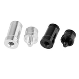 Maxbell Maxbell Joint Protector for Pool Cue 3/8 x10 1 Set Cues Care Joint Pin Protector Cap Argent