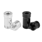Maxbell Maxbell Joint Protector for Pool Cue 3/8 x10 1 Set Cues Care Joint Pin Protector Cap Argent