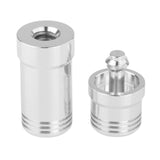 Maxbell Maxbell Joint Protector for Pool Cue 3/8 x10 1 Set Cues Care Joint Pin Protector Cap Argent