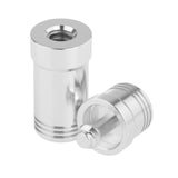 Maxbell Maxbell Joint Protector for Pool Cue 3/8 x10 1 Set Cues Care Joint Pin Protector Cap Argent