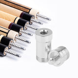 Maxbell Maxbell Joint Protector for Pool Cue 3/8 x10 1 Set Cues Care Joint Pin Protector Cap Argent