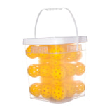 Maxbell Maxbell 36x Indoor Pickleball Balls 40 Holes for Sanctioned Tournament Play Training Yellow