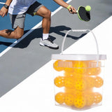 Maxbell Maxbell 36x Indoor Pickleball Balls 40 Holes for Sanctioned Tournament Play Training Yellow
