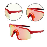 Maxbell Maxbell Cycling Glasses Men Women Windproof Goggles for Outdoor Activity Driving Ski Style C