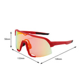 Maxbell Maxbell Cycling Glasses Men Women Windproof Goggles for Outdoor Activity Driving Ski Style C